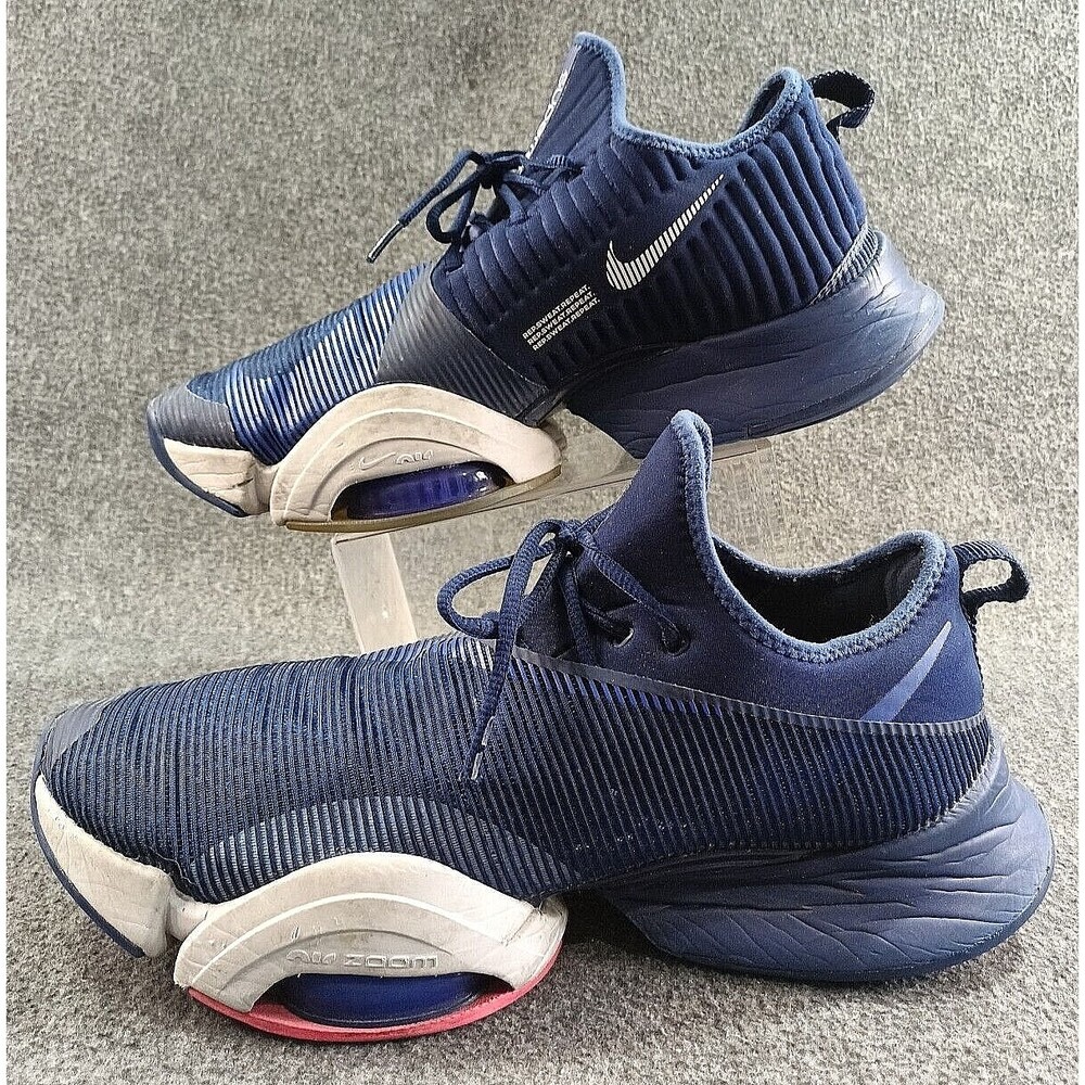 Nike Air Zoom Mens 12 Superrep Training Gym Shoes Blue Void CD3460-405